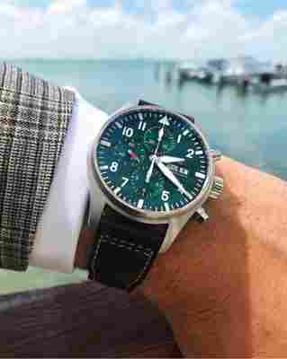 IWC Pilot’s Watch Chronograph Edition Racing Green