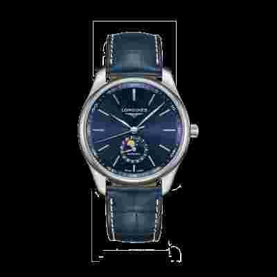 Longines Master Collection Moonphase 42mm Blue Dial